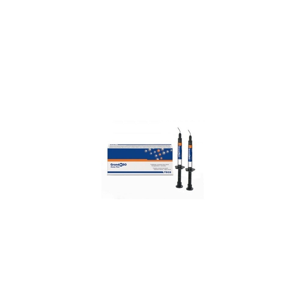 Voco 2685 GrandioSO Heavy Flow Flowable Composite Dental Syringe 2 Gm A2 2/Pk Voco 2685 GrandioSO Heavy Flow Flowable Composite Dental Syringe 2 Gm A2 2/Pk